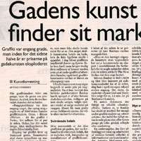 Gadens kunst finder sit eget marked